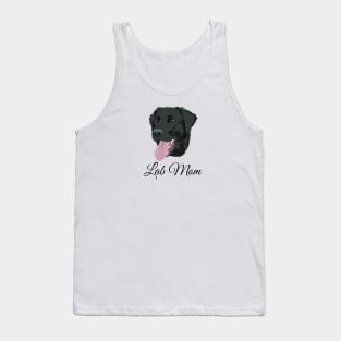 Black Labrador Mom Tank Top